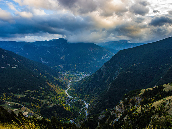 Photo de la vallée d'Andorre